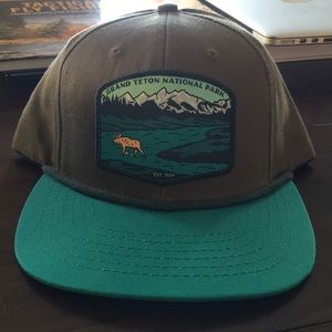 Grand Teton Nation Park vintage SnapBack